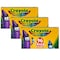 Crayola Crayons, Regular Size with Sharpener, 96 Colors Per Set, 288PK 520096 - alternate 1